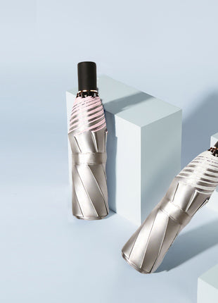 upf50 titanium silver uv protection umbrella