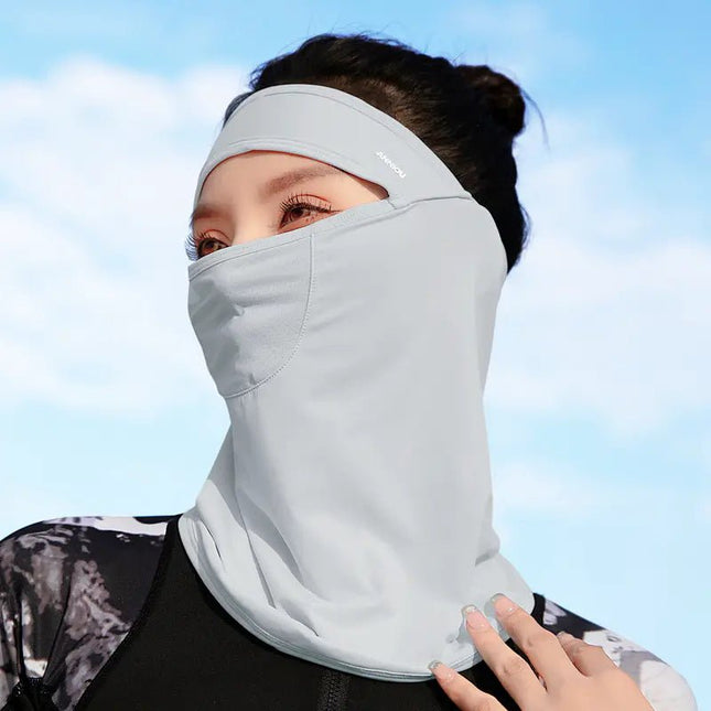 SolMask Desert Camo Neck Gaiter – UPF UV Face Mask, Sun Scarf & Balaclava For Outdoor Sports
