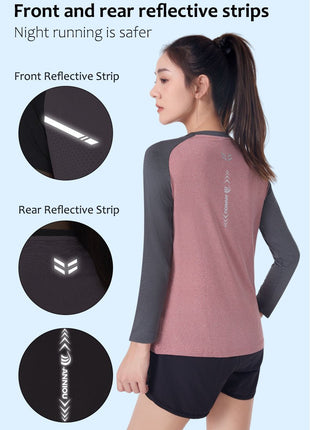 UV Protection Long Sleeve Sports T-shirt - Sidiou Group