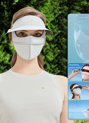 Vinyl Brim Sun Shield Mask - Sidiou Group