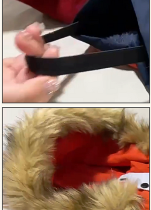 warm fur collar design