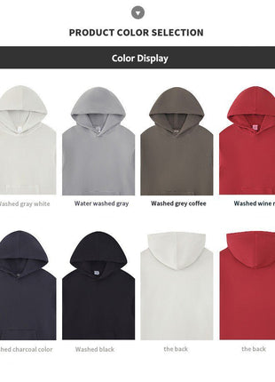 Washed Hooded Sweatshirts - Sidiou Group