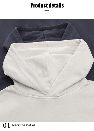 Washed Hooded Sweatshirts - Sidiou Group