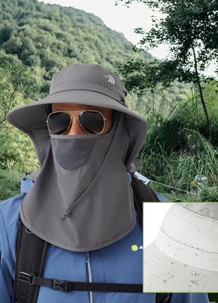 waterproof fabirc UPF50+fishing hat