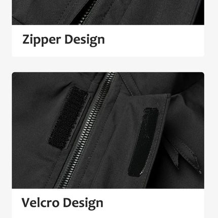 waterproof windbreaker details