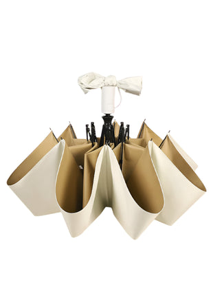 white brown automatic color coated umbrella