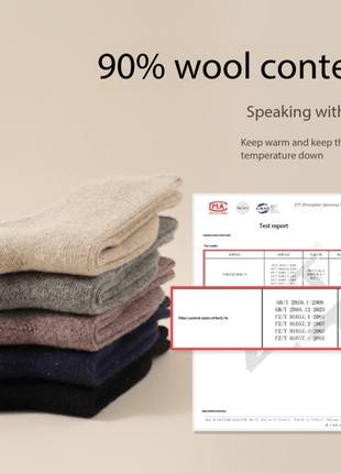 Wholesale 90% Wool Thermal Socks - Sidiou Group