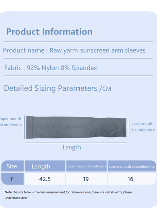 Wholesale Antibacterial Uv Knitted Arm Sleeves - Sidiou Group