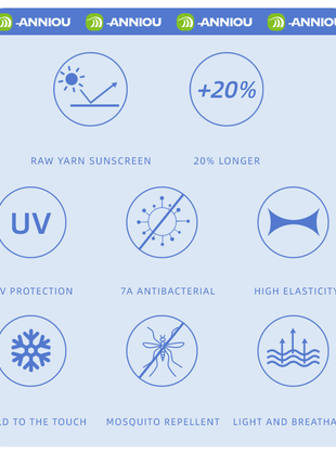 Wholesale Antibacterial Uv Knitted Arm Sleeves - Sidiou Group
