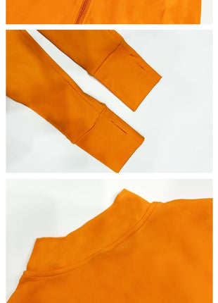 Women Running Fitness Yoga Jacket Show Details 