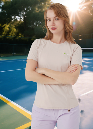 womens cooling stain resistant t shirt