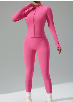  Women's Soft Jogging Yoga Jacket 