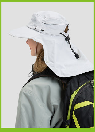 womens wide brim sun protection bucket hat