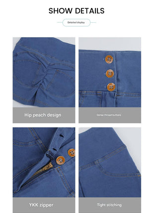 women's yoga shorts show details