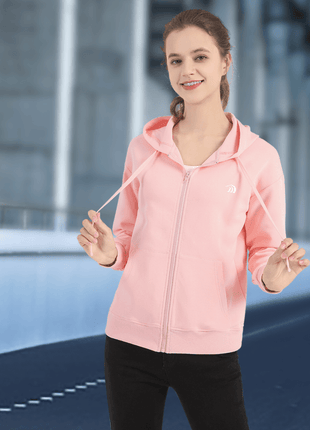 Women's Casual Zip - up Hoodie - Sidiou Group