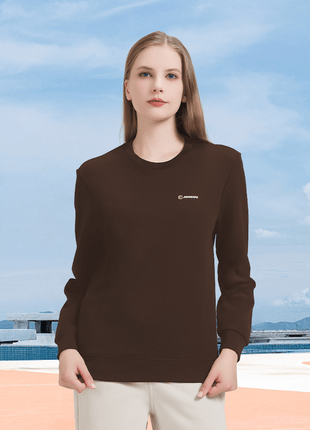 Women's Crew Neck Pullover Sweatshirt - Sidiou Group