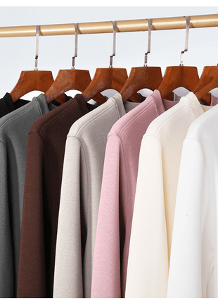 Women's Crew Neck Pullover Sweatshirt - Sidiou Group