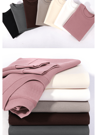 Women's Crew Neck Pullover Sweatshirt - Sidiou Group