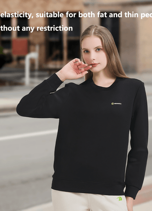 Women's Crew Neck Pullover Sweatshirt - Sidiou Group