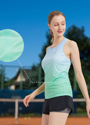 Women's Gradient Seamless Active Tank Top - Sidiou Group