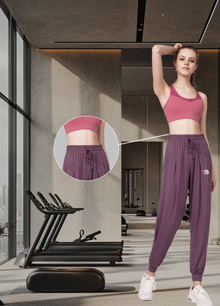 Women's High Waisted Harem Pants - Sidiou Group
