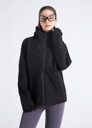 Women's Hooded Windbreaker Jacket - Sidiou Group