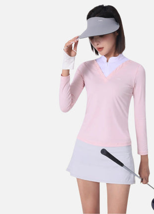 Women's Ice Silk Sun Protection Golf Top - Sidiou Group
