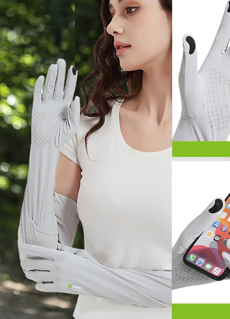Women's Ice Silk UPF50+ Arm Sleeves - Sidiou Group