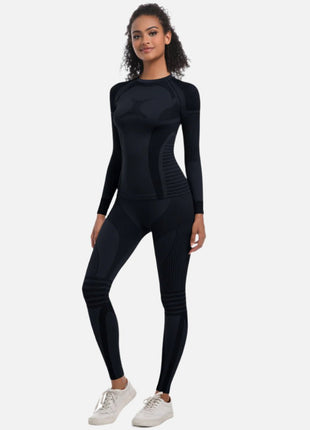 Women's Knitted High - elasitc Yoga Set - Sidiou Group