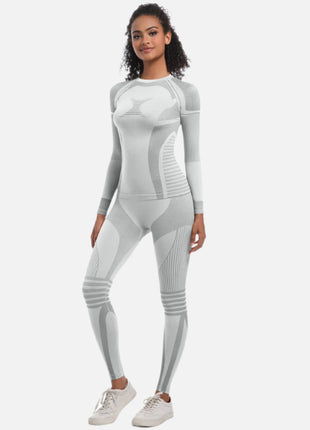 Women's Knitted High - elasitc Yoga Set - Sidiou Group