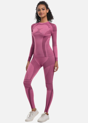 Women's Knitted High - elasitc Yoga Set - Sidiou Group