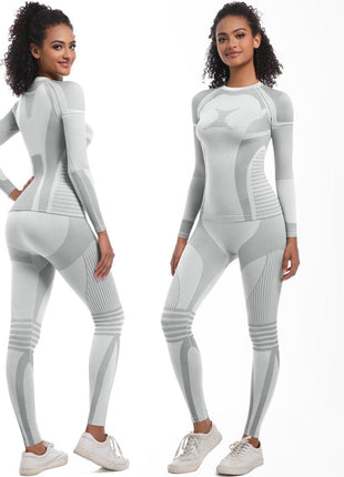 Women's Knitted High - elasitc Yoga Set - Sidiou Group
