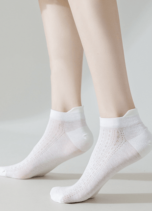 Women's Mesh Cotton Ankle Socks - Sidiou Group