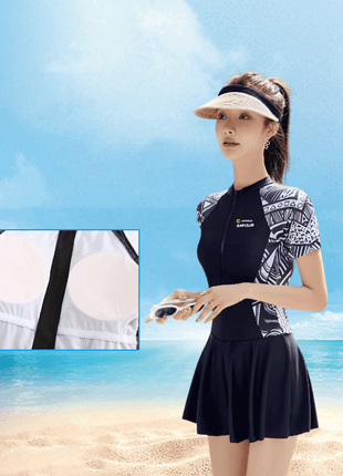 Women's One - Piece Swimdress - Sidiou Group