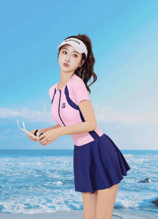Women's One - Piece Swimdress - Sidiou Group