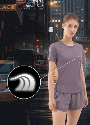Women's Quick Dry Running Fitness Yoga T shirt - Sidiou Group