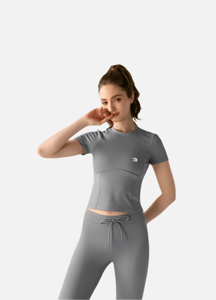Women's Quick - drying Short - sleeved Yoga T-shirt - Sidiou Group