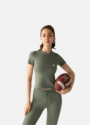 Women's Quick - drying Short - sleeved Yoga T-shirt - Sidiou Group