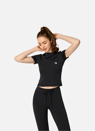 Women's Quick - drying Short - sleeved Yoga T-shirt - Sidiou Group
