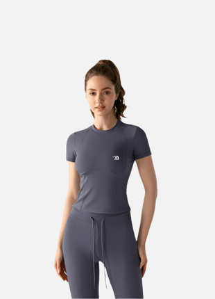 Women's Quick - drying Short - sleeved Yoga T-shirt - Sidiou Group