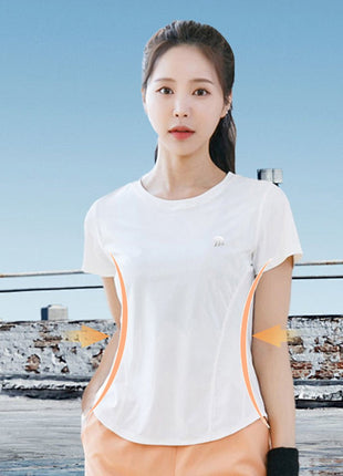 Women's Quick - drying Slim Fit Yoga T-shirts - Sidiou Group