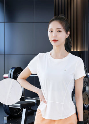 Women's Quick - drying Slim Fit Yoga T-shirts - Sidiou Group