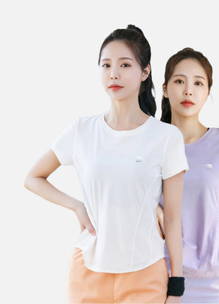 Women's Quick - drying Slim Fit Yoga T-shirts - Sidiou Group