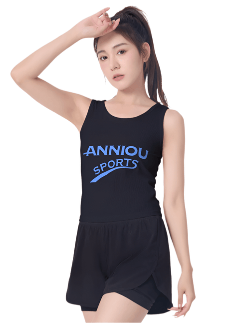 Women's Ribbed Athletic Tank Top - Sidiou Group