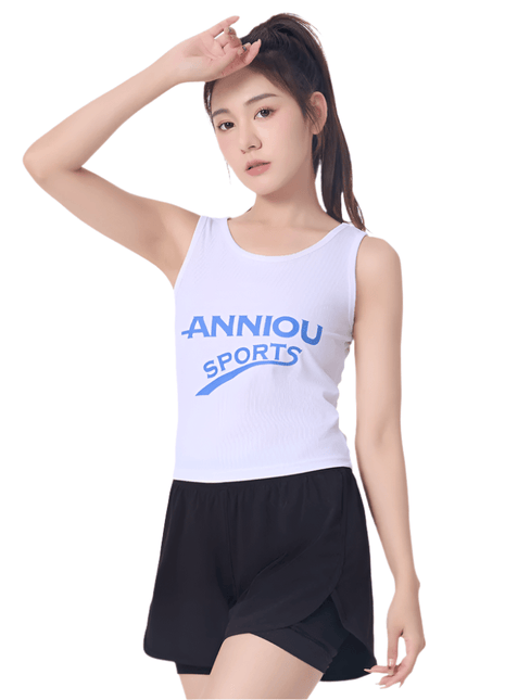 Women's Ribbed Athletic Tank Top - Sidiou Group