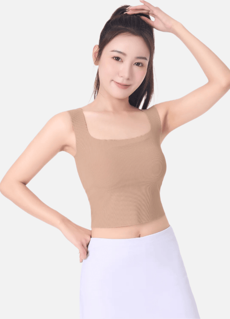 Women's Ribbed Crop Top - Sidiou Group