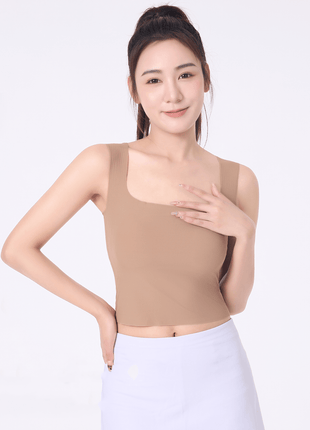Women's Ribbed Crop Top - Sidiou Group