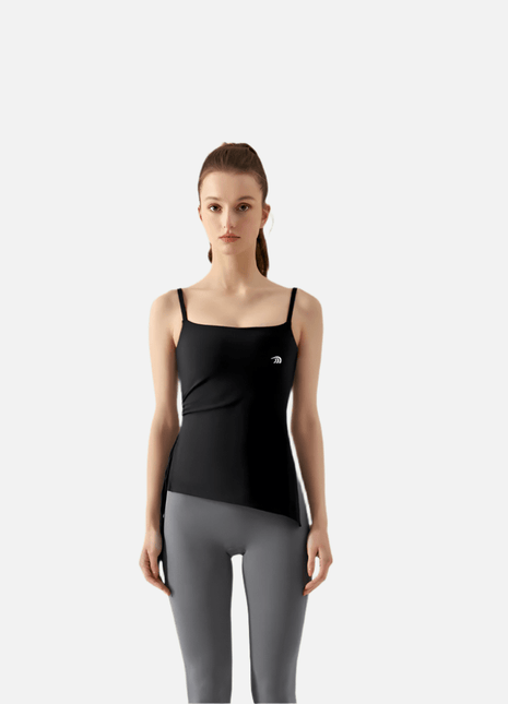Women's Slim Drawstring Fitness Yoga Vest - Sidiou Group