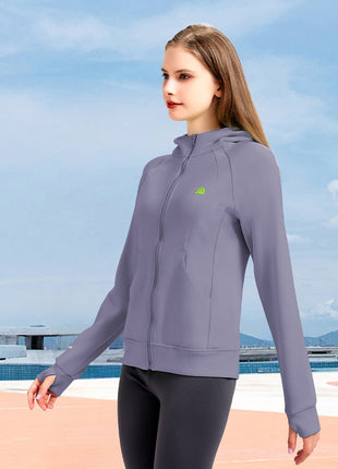 Women's Sports Zip - up Hoodie - Sidiou Group