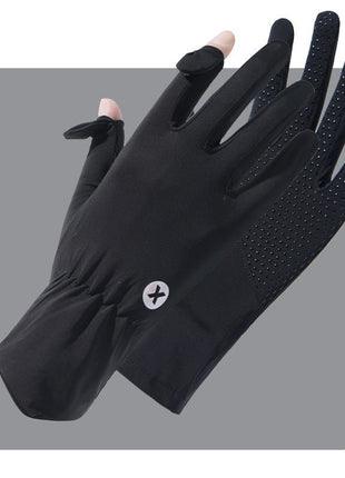 Women's UPF 50+ Breathable Sun Protection Gloves - Sidiou Group